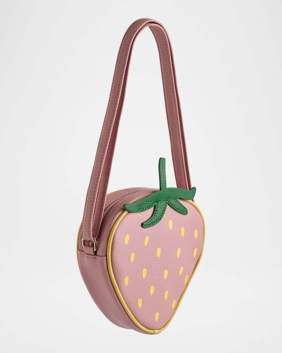 Girl's Strawberry-Shaped Crossbody Bag